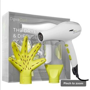 Devacurl blow dryer and diffuser
